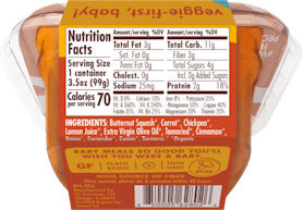 Example of a food label showing the PHA logo.
